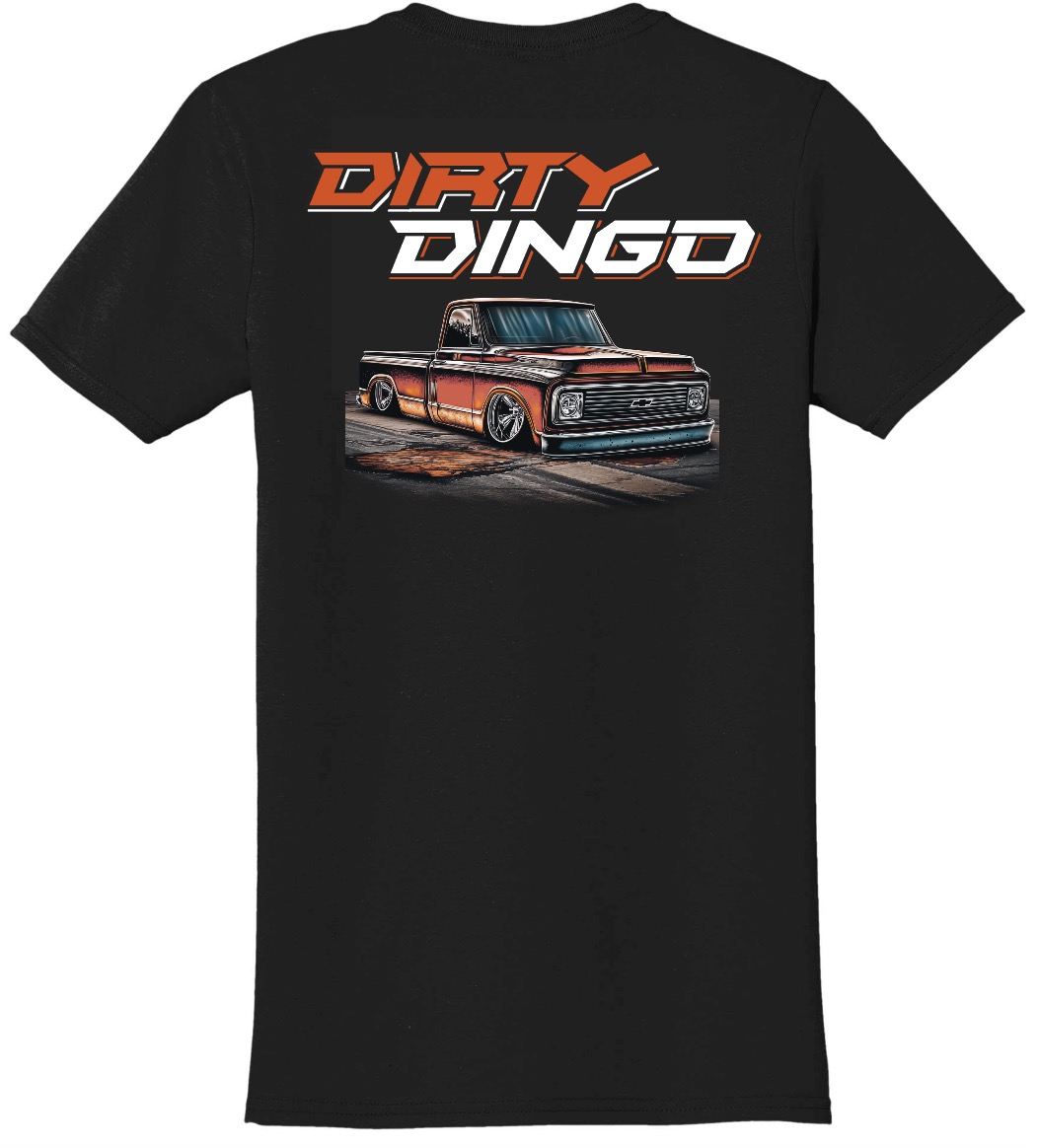 DIRTY DINGO C10 ORANGE SHIRT 2XL